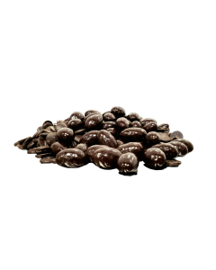 Amandes enrobées de chocolat noir 70%