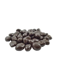 Canneberges enrobées de chocolat noir